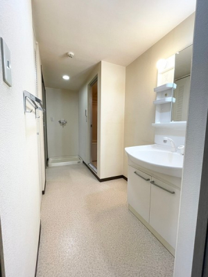 洗面台・洗面所　洗面所は廊下からアクセス可能