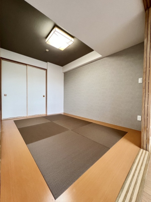 和室　和室は畳を新設しております。