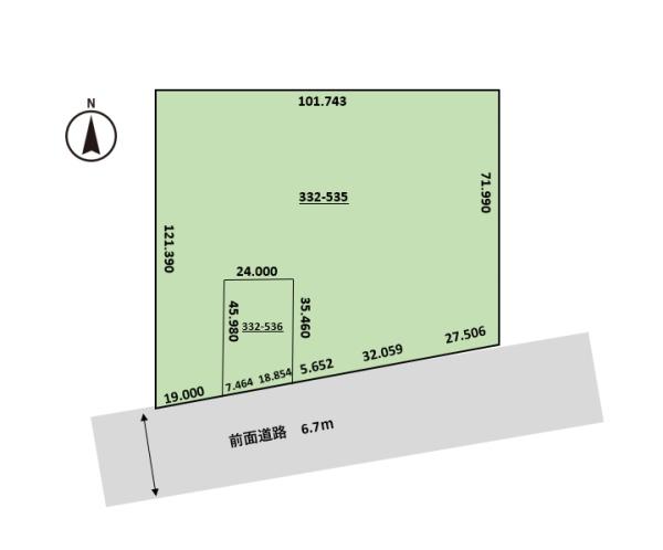 京極町字川西 約3000坪 土地 北海道虻田郡京極町字川西｜9,000万