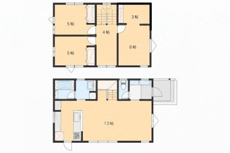 �Ԏ��}�@���[�L�x��3LDK�B�S�����[�ƃE�H�[�N�C���N���[�[�b�g�������Ƃ肠��Z��Ԃł��B